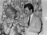 Dusty Springfield with Pop Singer Bobby Vee at the Odeon Manchester Photographie
