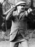 Benny Hill Comedian Went Bird Hunting in Reading Photographic Print