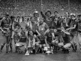 Liverpool Fc After Winning the FA Cup 1986 Liverpool V Everton at Wembley Liverpool 3 Everton 1 Photographie