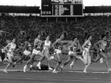 Sebastion Coe and Steve Ovett at Moscow Olympics 1980 Photographic Print