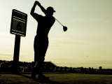 Tiger Woods During Practise of the Open 2004 at Royal Troon Photographie
