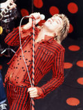 Rod Stewart and His Band During Rehearsals for His 1980 European Tour Fotografiskt tryck Rod Stewart and His Band During Rehearsals for His 1980 European Tour Fotografiskt tryck