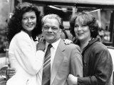 Pam Ferris Actress with Catherine Zeta Jones and David Jason from Darling Buds of May Lámina fotográfica Pam Ferris Actress with Catherine Zeta Jones and David Jason from Darling Buds of May Lámina fotográfica