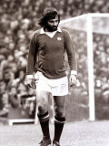 George Best of Manchester United in Action Against Tottenham Hotspur November 1973 Photographie