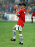 TV Presenter Gail Porter at the 6th Annual Music Industry Soccer 6 Tournament Photographie