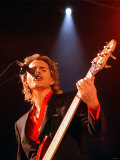 Bass Guitarist John Taylor of Pop Group Duran Duran in Concert at the Cardiff International Arena Photographie
