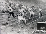 1948 Olympic Games the Finish of the 100 Meter Sprint at the London Olympic Games Photographic Print