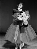 Rudolf Nureyev and Margot Fonteyn During Press Call For Royal Ballet Photographic Print