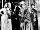 Sid James Plays Dick Turpin with Linda Hooks Eva Reuber in "Carry on Dick" Photographie