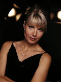 Actress Glynis Barber Poses During a Photo Shoot, December 2001 Photographic Print