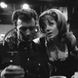 1968 Film Where Eagles Dare: Clint Eastwood and Ingrid Pitt Photographic Print