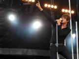Tom Chaplin of Keane on Stage at the 2007 Isle of Wight Festival Lámina fotográfica Tom Chaplin of Keane on Stage at the 2007 Isle of Wight Festival Lámina fotográfica