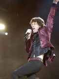Mick Jagger of the Rolling Stones on Stage at the Isle of Wight Festival Photographie