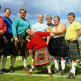 Ronnie Corbett at Highland Games August 1988 Lámina fotográfica Ronnie Corbett at Highland Games August 1988 Lámina fotográfica