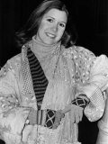 Carrie Fisher American Actress 1977 Lámina fotográfica