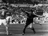 Ian Rush Liverpool Celebrates First Goal Photographie