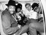 Run Dmc American Pop Group Rap Inside Helicopter 1986 Photographie