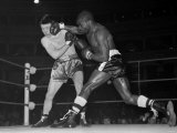 American Middleweight Boxer Rubin Hurricane Carter of New Jersey, USA Fotografisk tryk