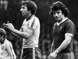 Tottenham Hotspur vs Liverpool January 1977 Fotografie-Druck