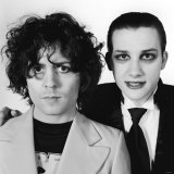 Marc Bolan 29 Years Old and Dave Vinian of the Damned Photographic Print