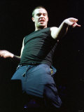 Robbie Williams in Concert at Wembley Arena February 1998 Fotografie-Druck