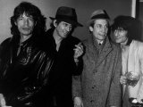 The Rolling Stones Pop Group at the 100 Club London 1986 Fotografiskt tryck