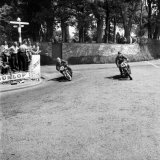 Isle of Man TT Races, P. Baldwin and D. Cholerton Photographic Print