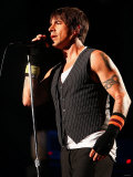 Red Hot Chili Peppers Headlining the Main Stage on Saturday Night at the Reading Festival Photographic Print