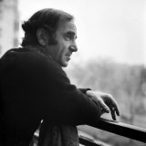 One of France's Greatest Pop Singers, Charles Aznavour Fotografie-Druck
