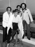 American Soul Singer Gladys Knight with Her Backing Group the Pips Photographie