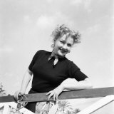 Cannes Film Festival 1953. Actress Ann Baxter Photographic Print