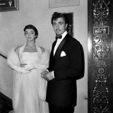Premiere of the Film "Sudden Fear". Michael Rennie and Eva Bartok. September 1952 Photographic Print
