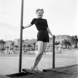 Cannes Film Festival 1953. Actress Ann Baxter Photographie