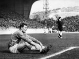 Blackpool Goalkeeper Brian Harvey. April 1962 Lámina fotográfica