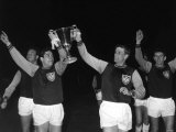 European Cup Winners Final at Wembley Stadium West Ham Players Lámina fotográfica