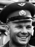 Russian Cosmonaut Yuri Alekseyevich Gagarin Killed in a Plane Crash Photographic Print