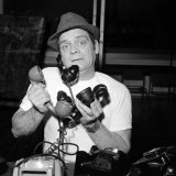 Actor David Jason Playing the Bumbling Spy Edgar Briggs in Actor David Jason Playing the Bumbling Spy Edgar Briggs in