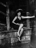 The Filming of the Millionairess Film Pictured Actress Sophia Loren in Water During Filming Photographie