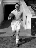 Manchester City FC Who Meet Newcastle United in the Final of the F.A. Cup. Roy Paul the Skipper Fotografie-Druck