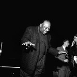 Count Basie Jazz Pianist at the Royal Festival Hall Photographie