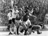 Tony Adams of the Arsenal Team Fotografie-Druck