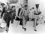 Cyril Davies Bodyguard to Winston Churchill in Spanish Town Jamaica, 1940s Photographie