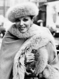 Joan Collins Actress, April 1985 Photographic Print