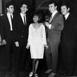 Lulu Singer Aged 16 with Pop Group the Shadows Music Fotografisk tryk
