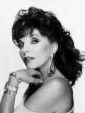 Joan Collins Actress Stars in Dynasty, October 1988 Photographic Print