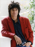 Ronnie Wood Guitarist of the Pop Group the Rolling Stones Fotografie-Druck