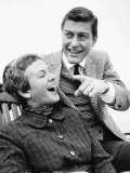 Dick Van Dyke American Comedian Arrived on Liner 'Bremen' at Southampton with Wife Marjorie Photographic Print