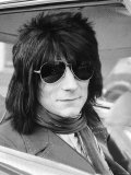 Guitar Player Ronnie Wood with the Rolling Stones Fotografie-Druck