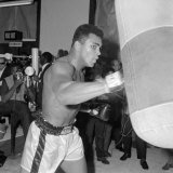 Muhammad Ali Training at BBC Gym in Preparation For His Fight Against Brian London Photographie