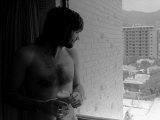 George Best in His Hotel Room in Marabella, Spain Photographie
